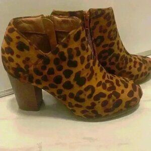 Leopard Print Bootie